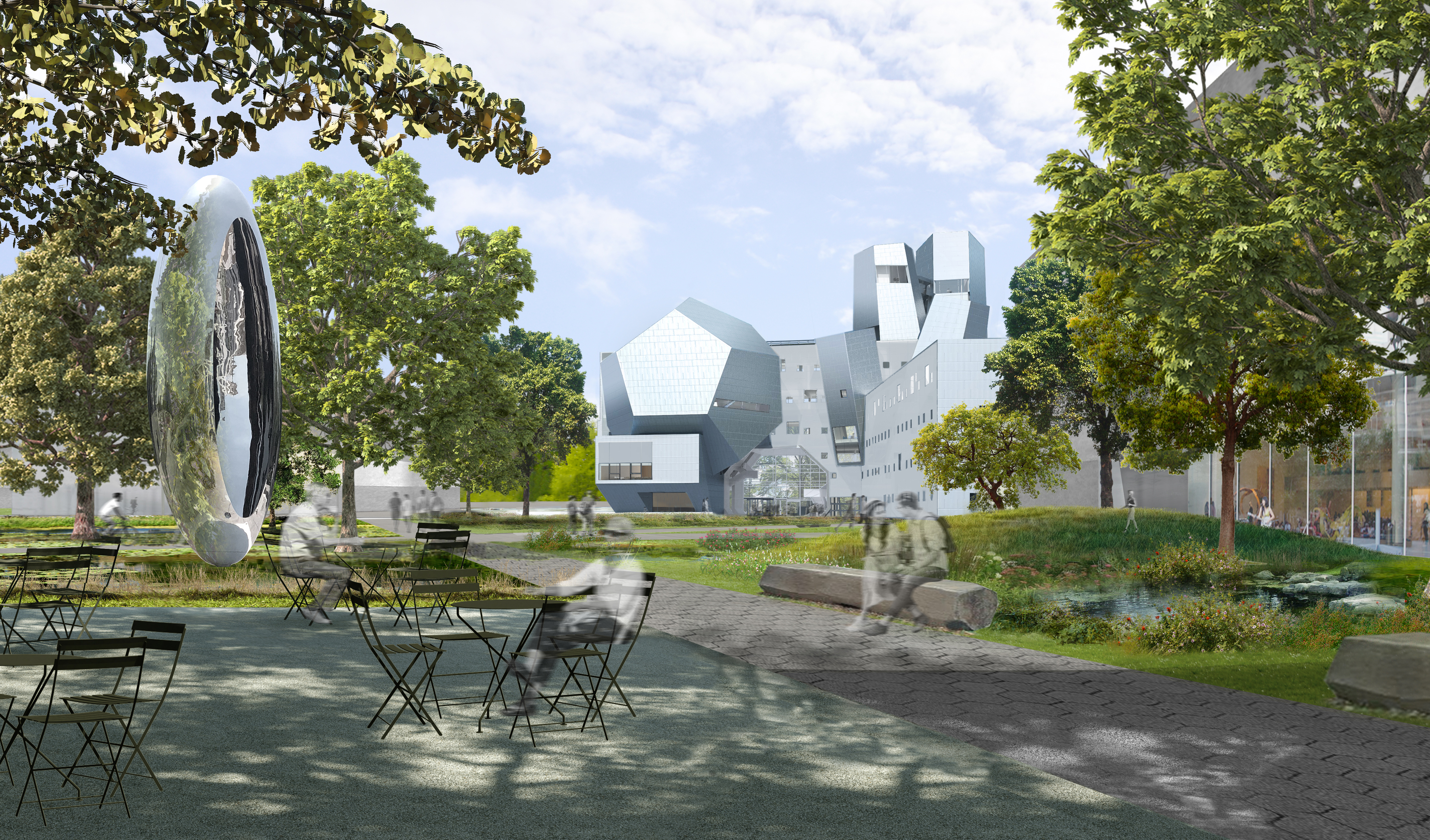 Future Campus mock-up view